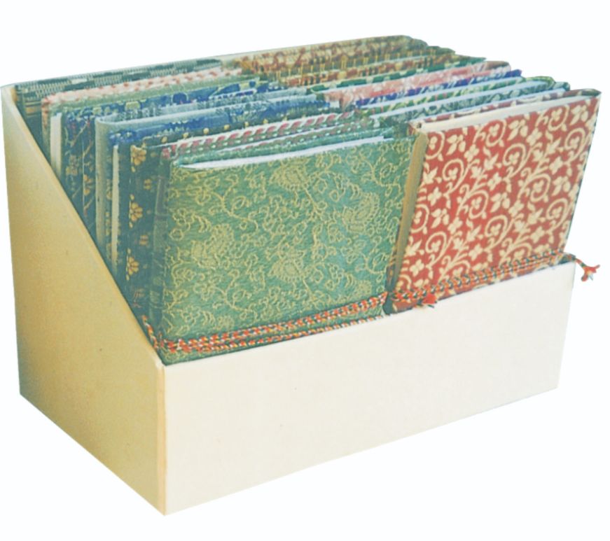 20 pcs 8 x 6inch Tie Up Diaries, fabric covered